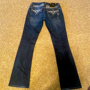 Miss Me jeans, worn twice, size 27